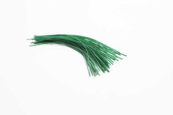 Product image Videx cable ties dark green 50 pieces 0.1,x15 cm on white background.